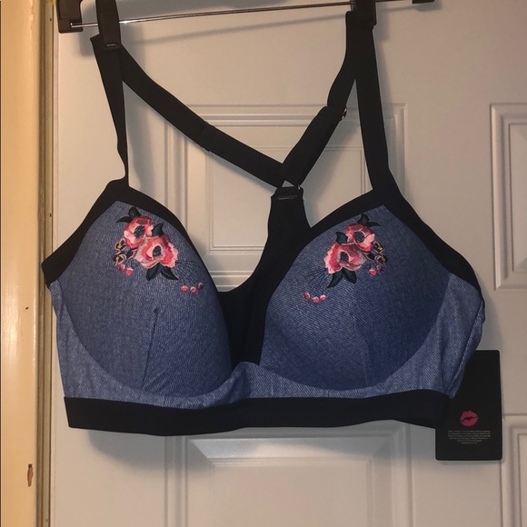 Plus size 2 piece swimsuit shaper panels, push up - Picture 2 of 8